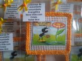 Mini telinha com versículo bíblico